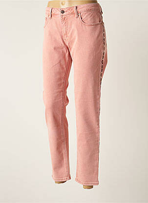 Jeans boyfriend stretch taille normale rose MKT STUDIO femme