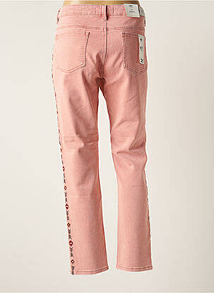 Jeans boyfriend stretch taille normale rose MKT STUDIO femme