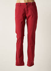 Pantalon chino rouge MKT STUDIO pour femme seconde vue