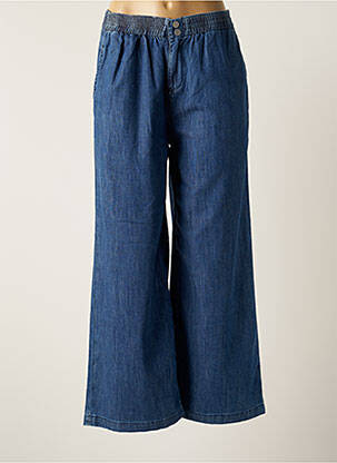 Pantalon large bleu SUNCOO pour femme