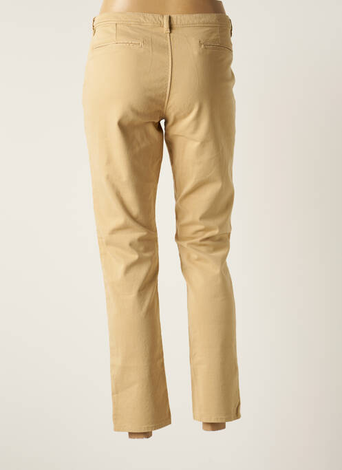 Pantalon chino beige SCHOOL RAG pour femme