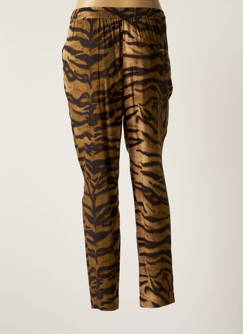 Pantalon chino marron SCHOOL RAG pour femme