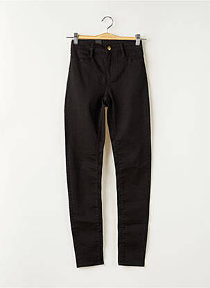 Pantalon slim skinny taille normale noir SCHOOL RAG femme