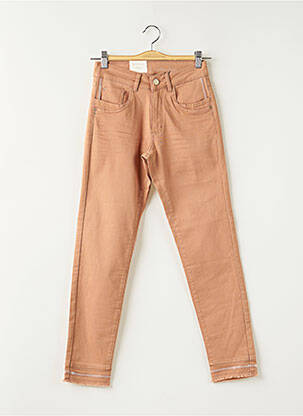 Pantalon slim skinny taille normale rose PARA MI femme