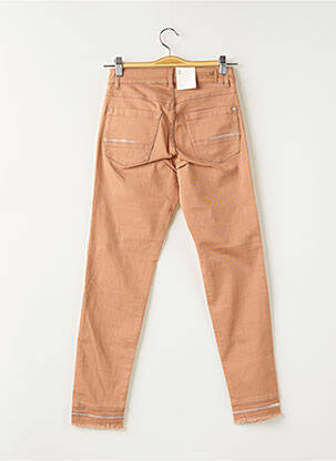 Pantalon slim stretch taille normale rose PARA MI femme