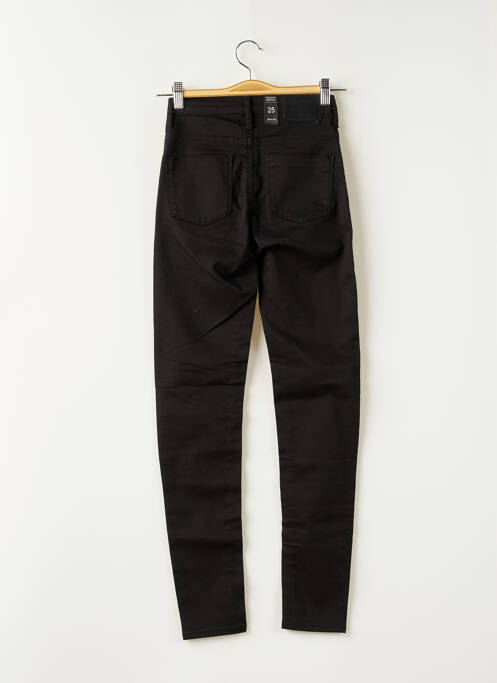 Pantalon slim stretch taille normale noir SCHOOL RAG femme