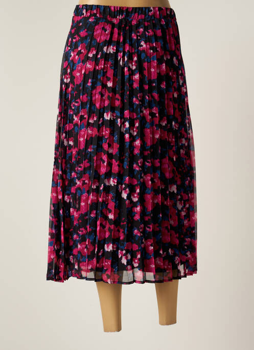 Jupe mi-longue noir LA PETITE ETOILE pour femme