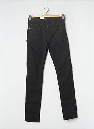 Jeans coupe slim noir JACK & JONES pour homme