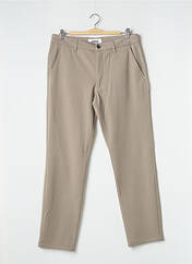 Pantalon chino beige #62869 pour homme seconde vue