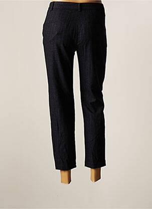 Pantacourt coupe droite taille normale bleu MYTHS femme