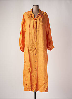 Robe longue orange OTTOD'AME pour femme