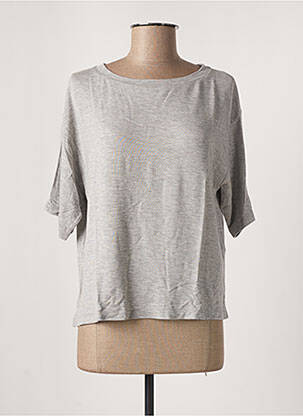 T-shirt gris JUVIA pour femme