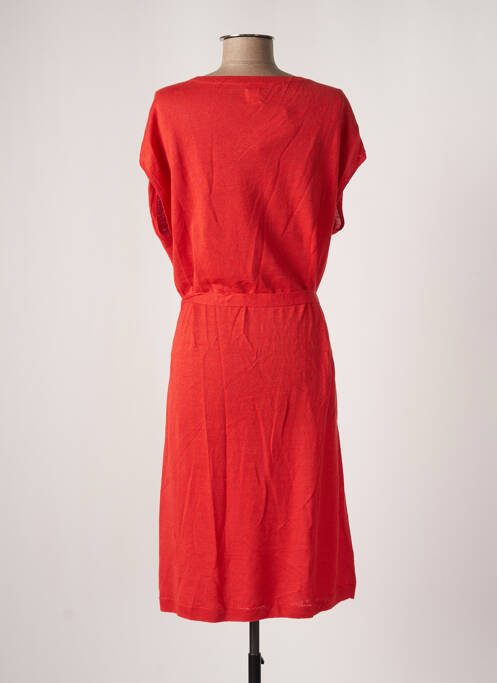Robe pull orange DES PETITS HAUTS pour femme