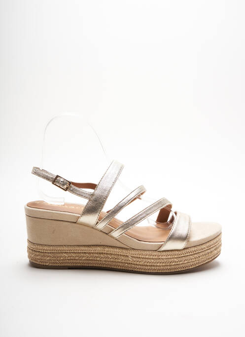 Sandales/Nu pieds beige TAMARIS pour femme