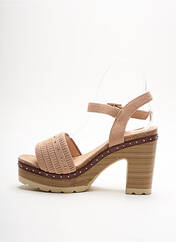 Sandales/Nu pieds beige CARMELA pour femme seconde vue