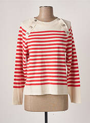 Pull rouge AN' GE pour femme seconde vue