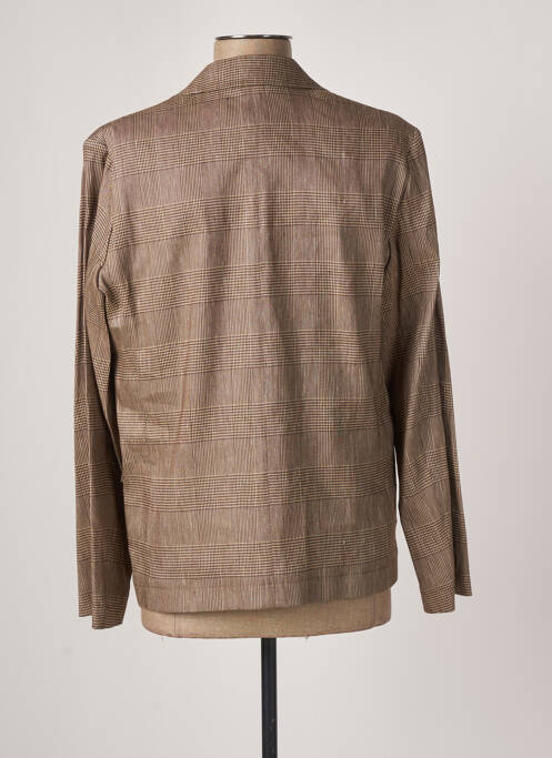 Blazer finition intérieure biaisée marron GERARD DAREL femme