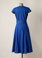 Robe longue bleu COTTONADE pour femme seconde vue