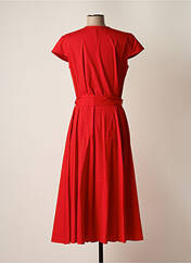 Robe longue rouge COTTONADE pour femme seconde vue