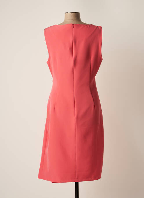 Robe mi-longue sans manche sans manche rose EMME M femme