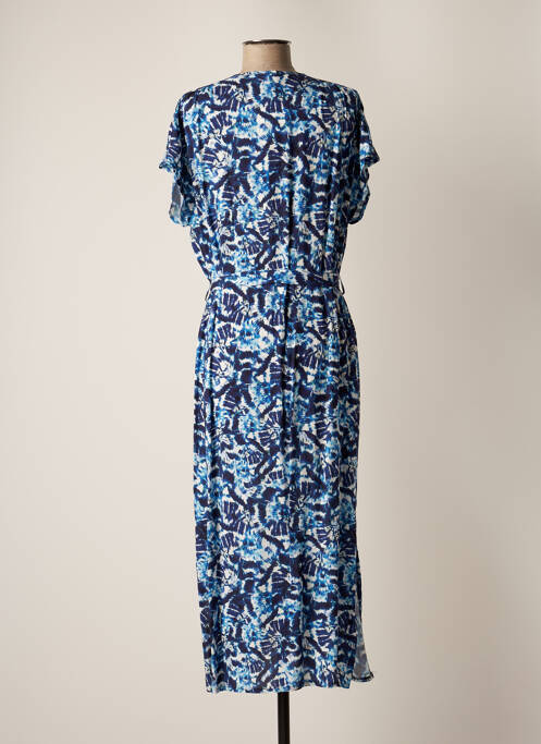 Robe longue bleu EMA BLUE'S pour femme