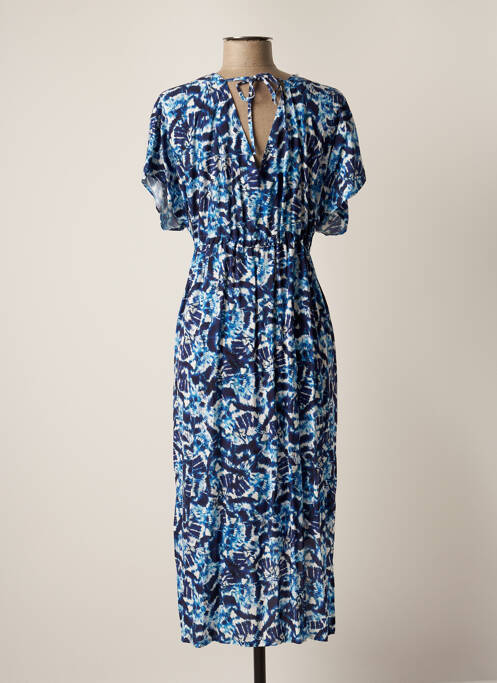 Robe longue bleu EMA BLUE'S pour femme