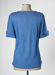T-shirt bleu SOIE POUR SOI pour femme seconde vue