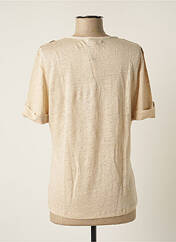 T-shirt beige SOIE POUR SOI pour femme seconde vue