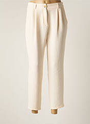 Pantalon chino beige PABLO pour femme seconde vue