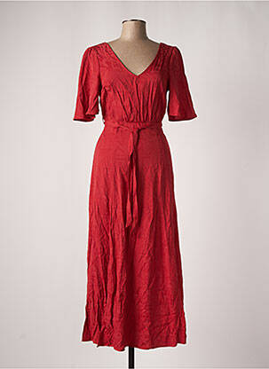 Robe longue rouge VILA pour femme