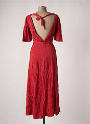 Robe longue rouge VILA pour femme seconde vue