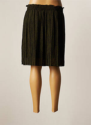 Jupe mi-longue taille normale vert VILA femme