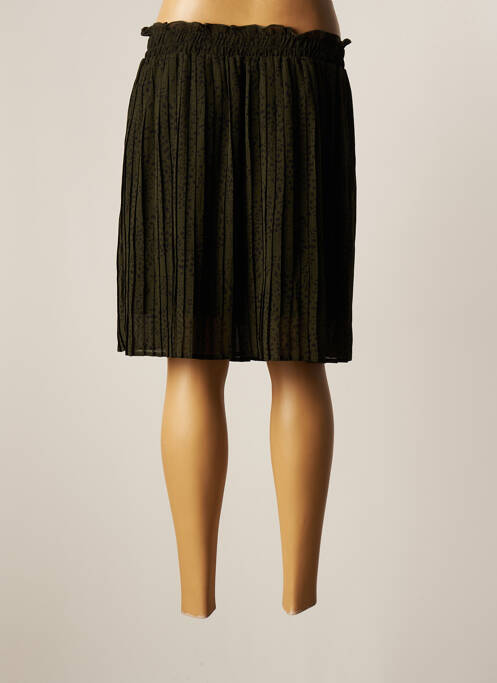 Jupe mi-longue vert VILA pour femme