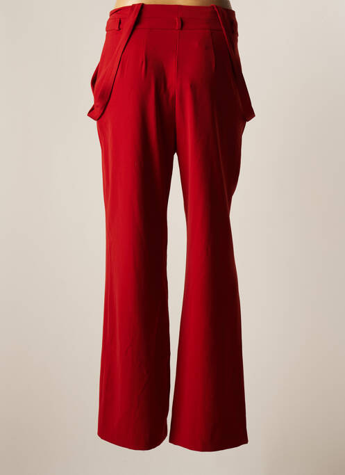 Pantalon large marron YUKA pour femme