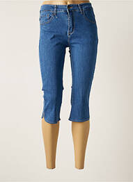 Corsaire skinny taille normale bleu KALISSON femme