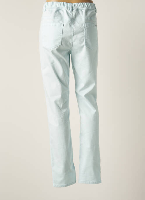 Pantalon slim bleu QUATRE VINGT JOURS pour femme