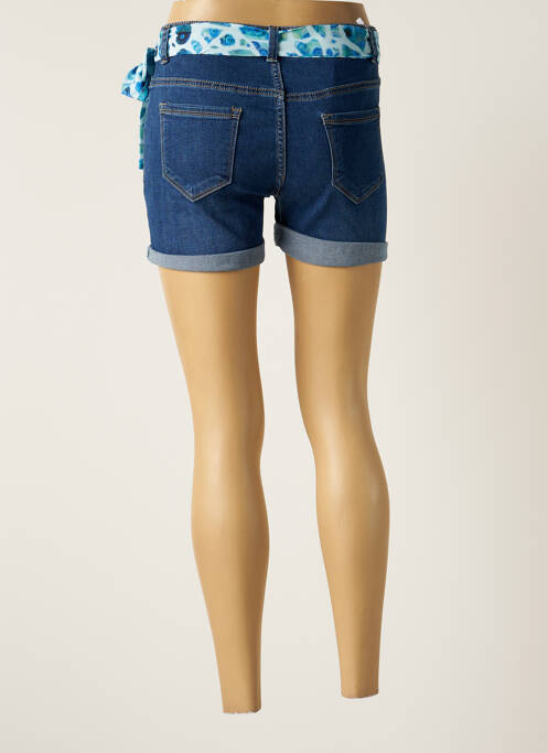 Short bleu KALISSON pour femme