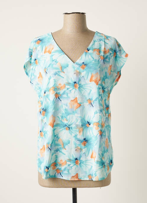 Top bleu SARAH JOHN pour femme