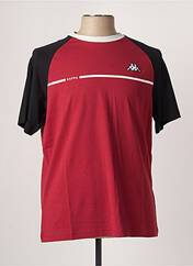 T-shirt rouge KAPPA pour homme seconde vue