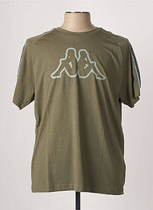 T-shirt vert KAPPA pour homme
