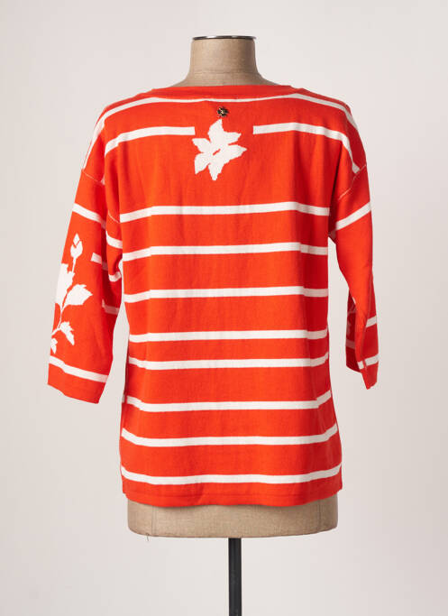 Gilet manches longues orange LE PETIT BAIGNEUR pour femme