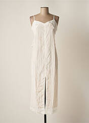 Robe longue blanc ETAM pour femme seconde vue