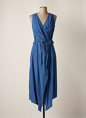 Robe longue bleu NAF NAF pour femme