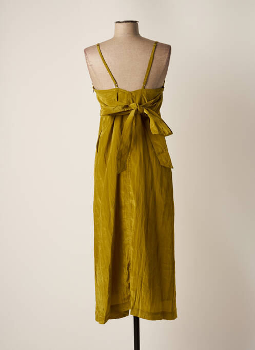 Robe longue vert ETAM pour femme