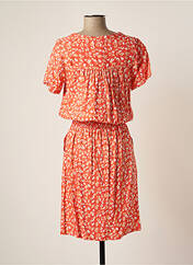 Robe mi-longue orange SPARKZ pour femme seconde vue