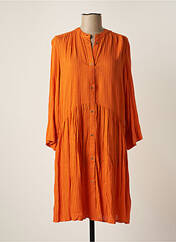 Robe mi-longue orange SPARKZ pour femme seconde vue