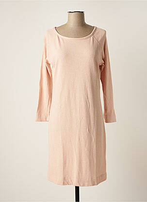 Robe mi-longue rose KNIT-TED pour femme