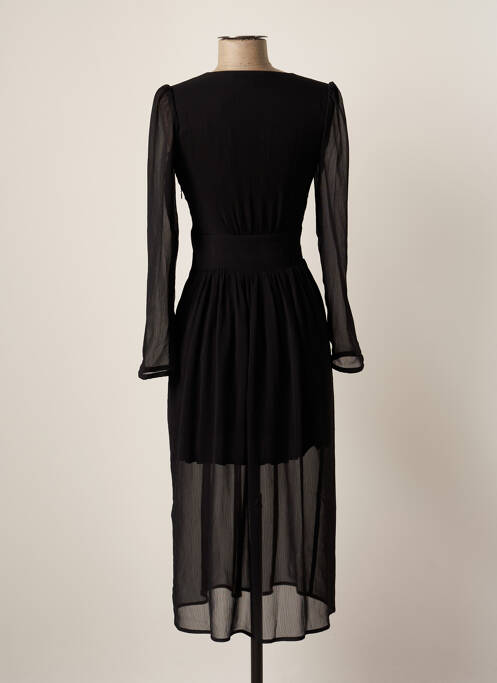 Robe longue noir LAAGAM pour femme