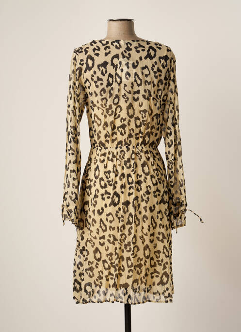 Robe mi-longue beige SPARKZ pour femme