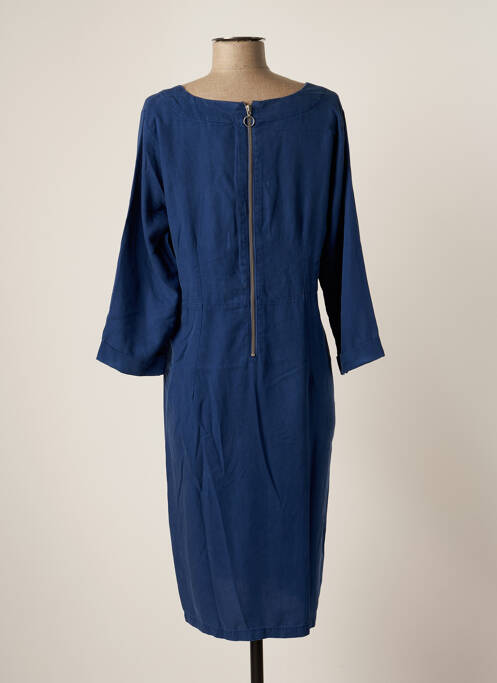 Robe mi-longue bleu MAMA LICIOUS pour femme